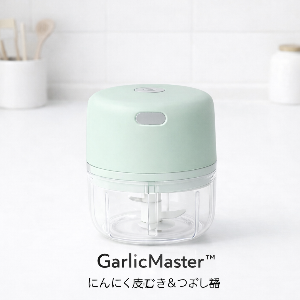 【公式・人気No.1】GarlicMaster™ にんにく皮むき&つぶし器